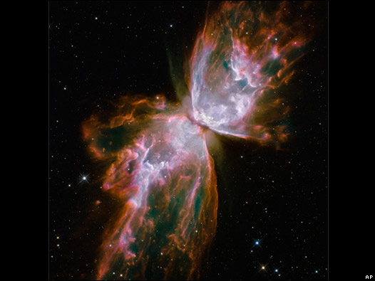Nebulosa NGC 6302, conocida como nebulosa mariposa