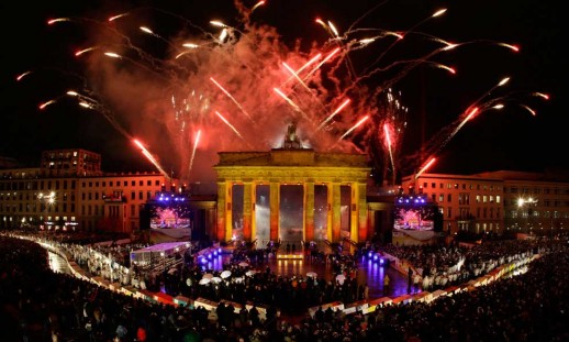 Festejos 20 aniversario de la caída del muro de Berlín