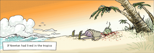 Isaac Newton en el trópico Isaac Newton en el trópico